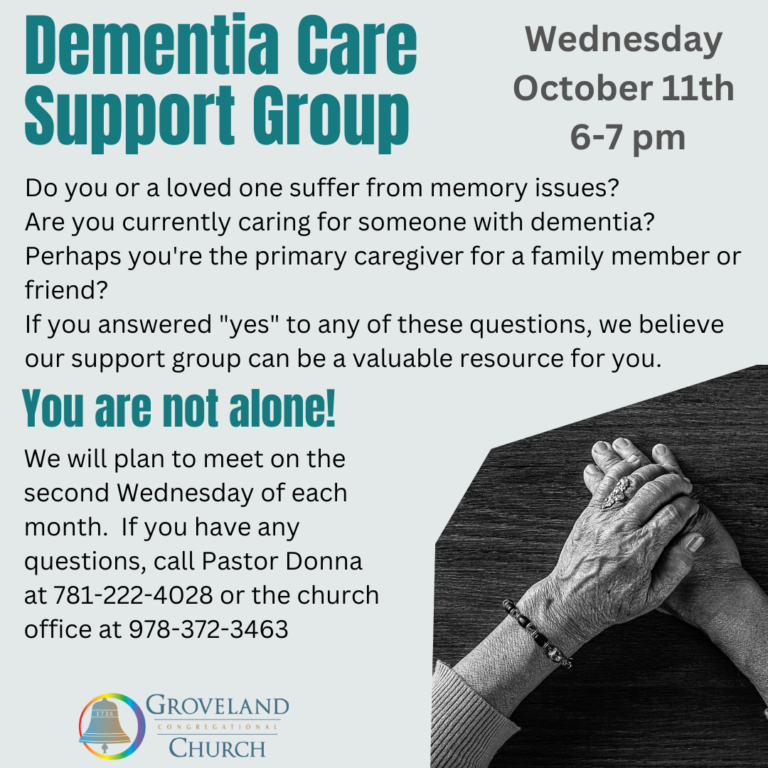 Dementia Caregiver Support Group